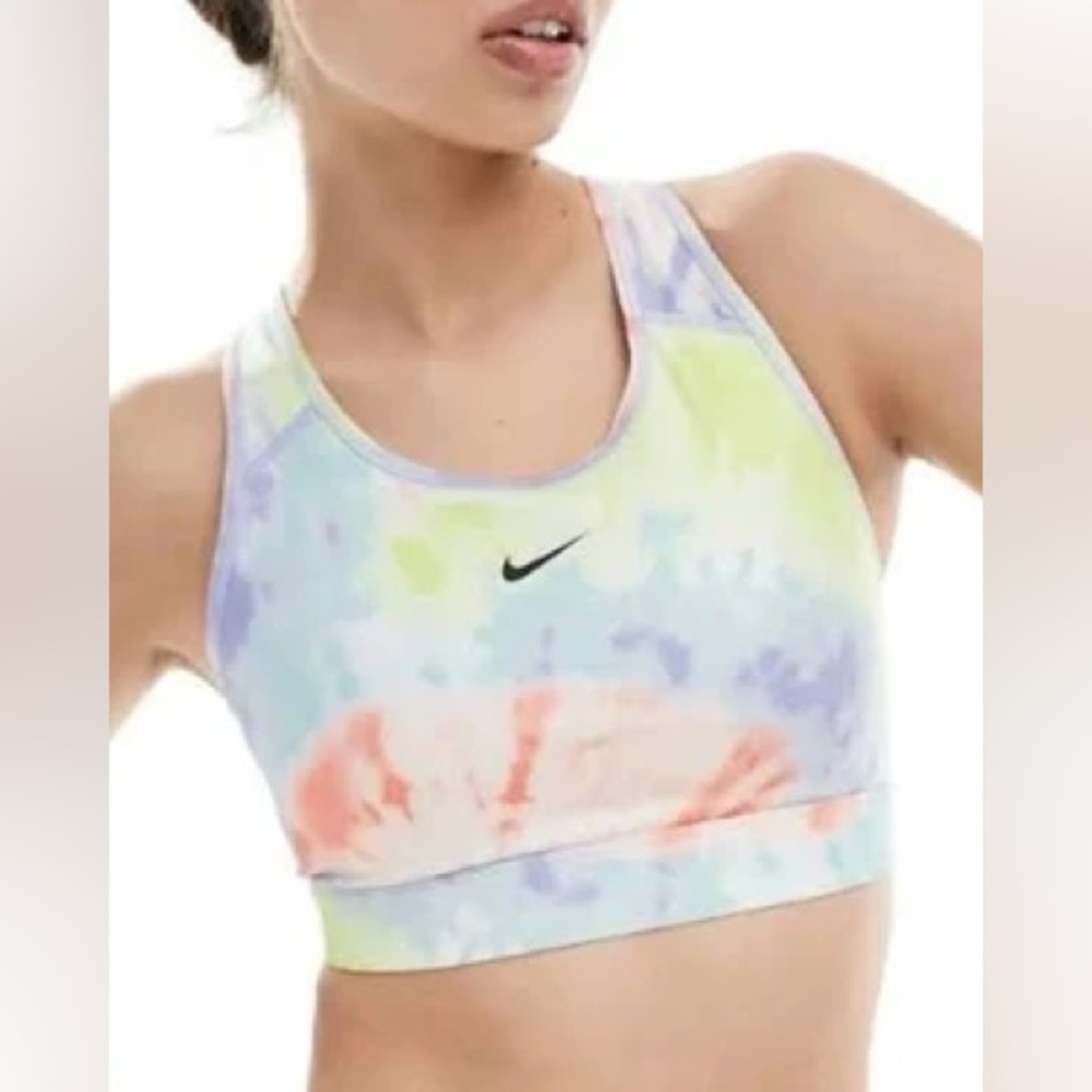 NWOT Nike Dri-Fit Tie-Dye Sports Bra Size M - Picture 2 of 4